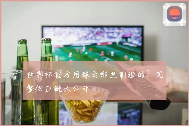 世界杯官方用球是哪里制造的？完整供应链大公开