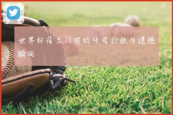 世界杯荷兰门将的传奇扑救与遗憾瞬间