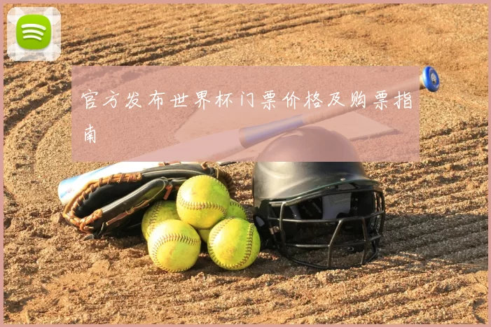 官方发布世界杯门票价格及购票指南
