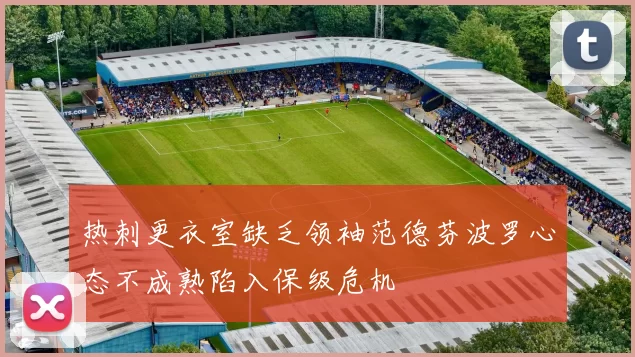 热刺更衣室缺乏领袖范德芬波罗心态不成熟陷入保级危机