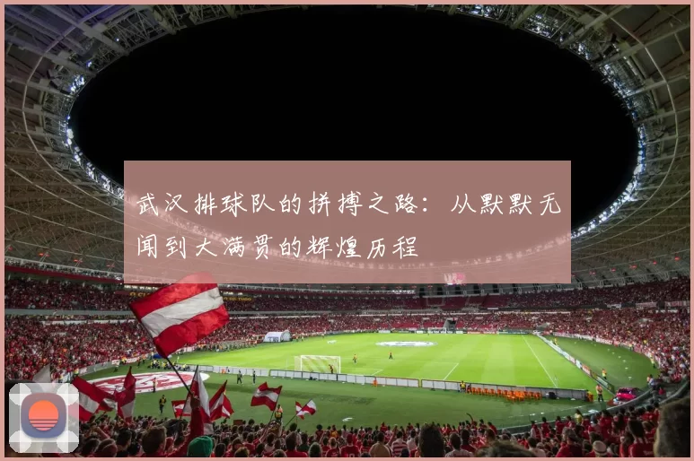 武汉排球队的拼搏之路：从默默无闻到大满贯的辉煌历程