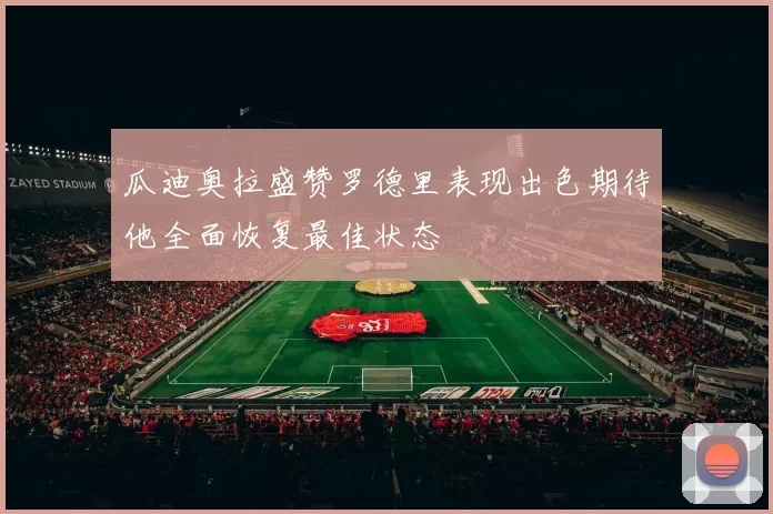 瓜迪奥拉盛赞罗德里表现出色期待他全面恢复最佳状态