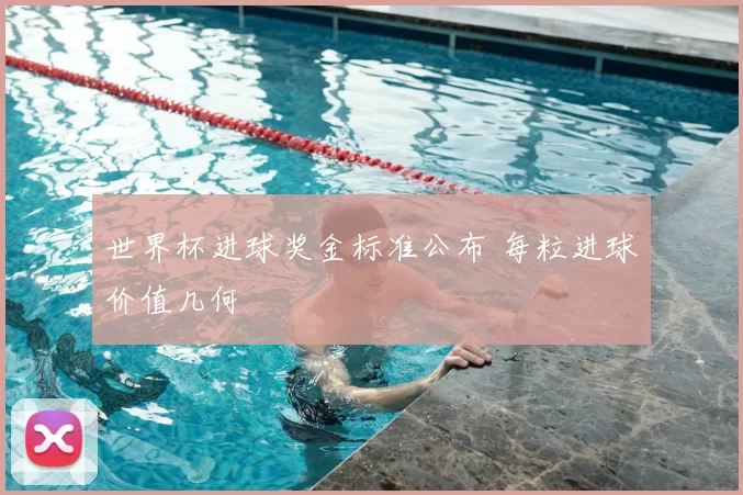 世界杯进球奖金标准公布 每粒进球价值几何